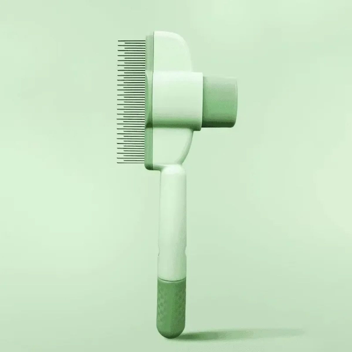 HKM-9287357 Pet Grooming Brush with One-Click Hair Removal for Gentle Cleaning and Anti-Mite Care for Dogs