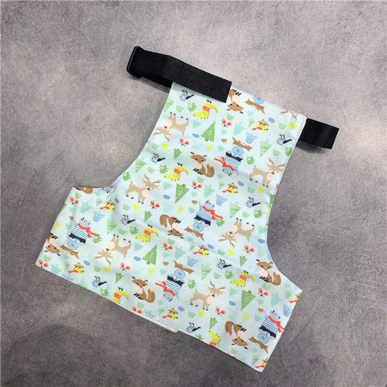 HKM-9288253 Cooling Scarf and Clothing Set for Dogs - Breathable Mesh, Canvas, Recyclable Ice Pack, Multiple Colors Available
