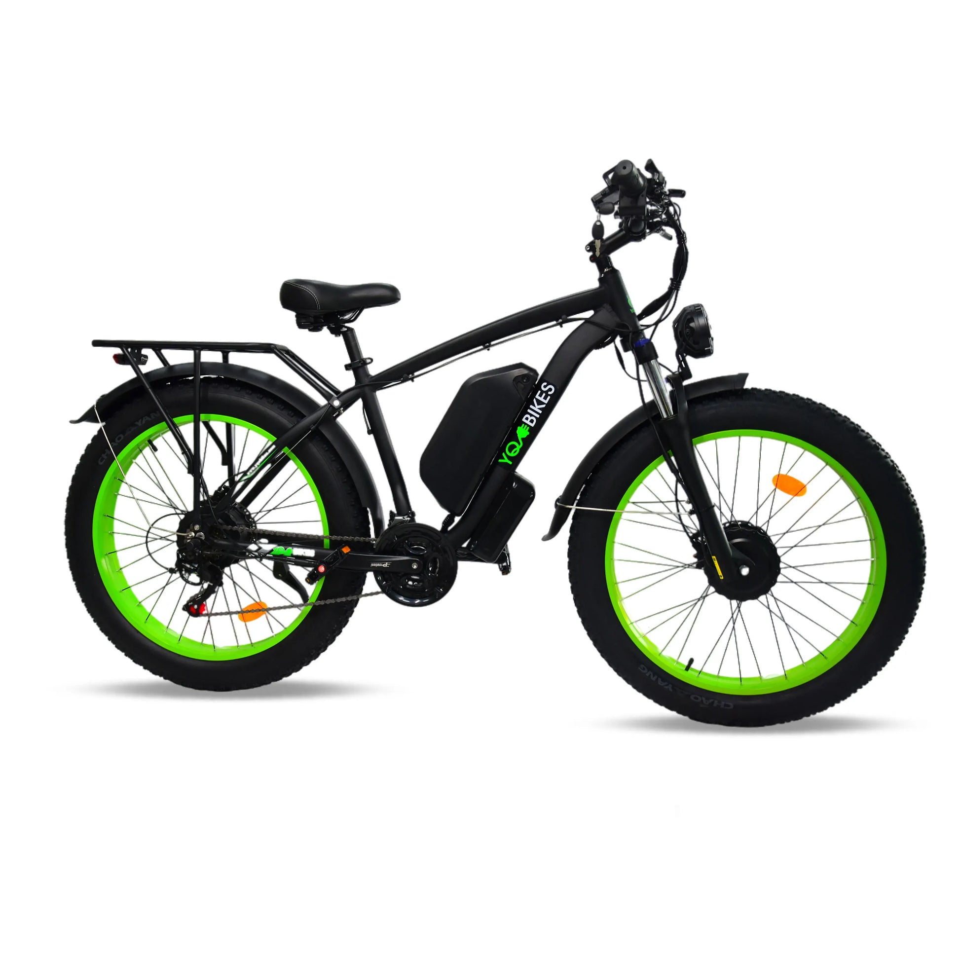 HKM-928979 2000W Fat Tire Electric Hybrid Bike 26x4.0 Inch, 21 Speed, 23Ah, 48V, Disc Brake, Max Speed 50Km/h