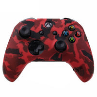 HKM-928979 Xbox One Silicone Camouflage Handle Protective Cover - Soft Touch, Lightweight Design