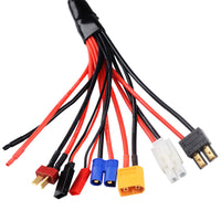 HKM-929043 8-in-1 Conversion Cable for B6 Charger with Banana Plug and Multiple Connectors