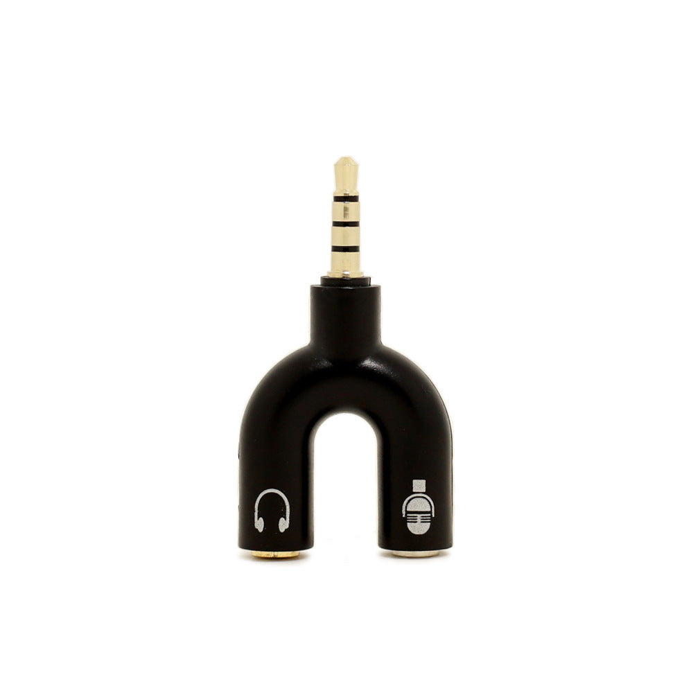HKM-929043 Colorful 3.5mm Earphone Splitter Adapter for Mobile Phones, Laptops, and Tablets