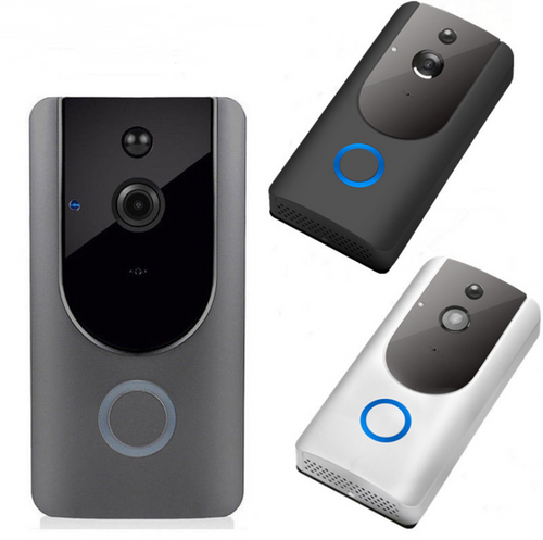 HKM-929171 Smart WiFi Video Doorbell with Night Vision and Two-Way Intercom System