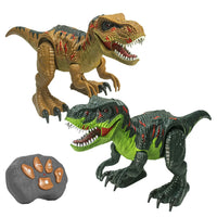 HKM-929235 Remote Control Walking Tyrannosaurus Rex with Sound, Light and Movement for Kids
