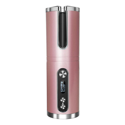 HKM-929299 Wireless Automatic Curling Iron with Tourmaline Ceramic, Adjustable Temperature, Suitable for Wet and Dry Hair