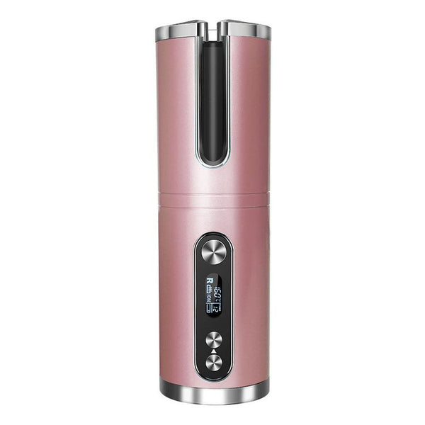HKM-929299 Wireless Automatic Curling Iron with Tourmaline Ceramic, Adjustable Temperature, Suitable for Wet and Dry Hair