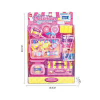 HKM-929491 Pink Candy Food Supermarket Cashier Toy Set for Girls Ages 2-4