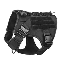 HKM-9295421 Adjustable Nylon Camouflage Dog Vest with Dual Hand Holding Rope