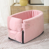 HKM-9295677 Detachable Pet Nest for Easy Cleaning - U-Shaped Design in Pink, Lake Blue, and Gray Blue