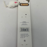 HKM-9296445 Rabbit Skin Cat Teaser Toy for Engaging Playtime