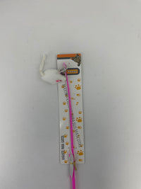 HKM-9296445 Rabbit Skin Cat Teaser Toy for Engaging Playtime