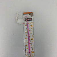HKM-9296445 Rabbit Skin Cat Teaser Toy for Engaging Playtime