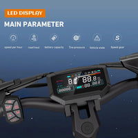 HKM-929683 Dual Motor Electric Scooter - 60-80 km Range, Hydraulic Braking, Waterproof, Foldable Design for Adults