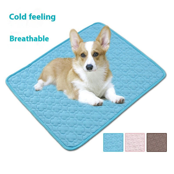 HKM-9297469 Cooling Pad for Cats and Dogs - Summer Comfort in Four Colors and Various Sizes