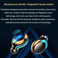 HKM-929811 F9-5 TWS Stereo Waterproof Earbuds with 9D High Fidelity Sound and TFT Display