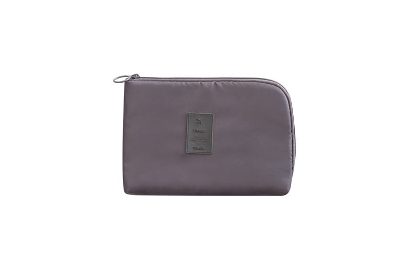 HKM-929875 Large and Small Travel Bags in Stylish Polyester Grid with Elastic Band Options
