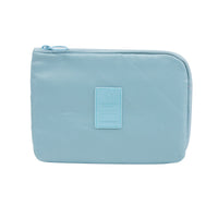 HKM-929875 Large and Small Travel Bags in Stylish Polyester Grid with Elastic Band Options