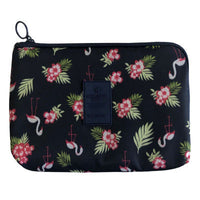 HKM-929875 Large and Small Travel Bags in Stylish Polyester Grid with Elastic Band Options