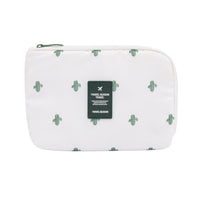HKM-929875 Large and Small Travel Bags in Stylish Polyester Grid with Elastic Band Options