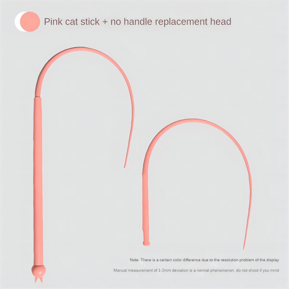 HKM-9298877 Interactive Cat Teaser with Silicone Mouse Tail - Engaging Pet Toy for Kittens and Cats