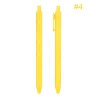 HKM-929939 Custom Logo Printed Retractable Ballpoint Pen with Soft Rubber Grip in Multiple Colours