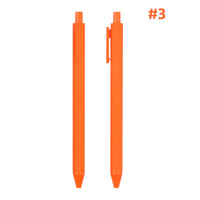 HKM-929939 Custom Logo Printed Retractable Ballpoint Pen with Soft Rubber Grip in Multiple Colours