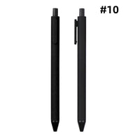 HKM-929939 Custom Logo Printed Retractable Ballpoint Pen with Soft Rubber Grip in Multiple Colours