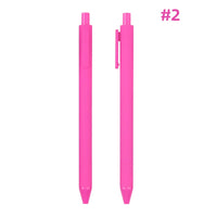 HKM-929939 Custom Logo Printed Retractable Ballpoint Pen with Soft Rubber Grip in Multiple Colours