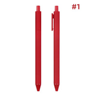 HKM-929939 Custom Logo Printed Retractable Ballpoint Pen with Soft Rubber Grip in Multiple Colours