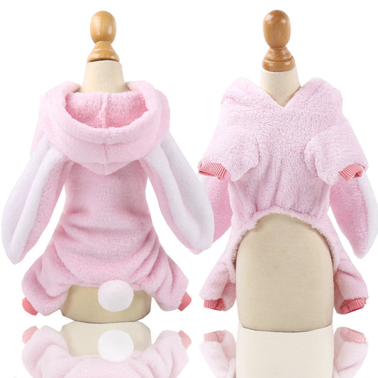 HKM-9300029 Cozy Cotton-Padded Four-Legged Winter Apparel for Dogs and Cats in Various Colorful Styles