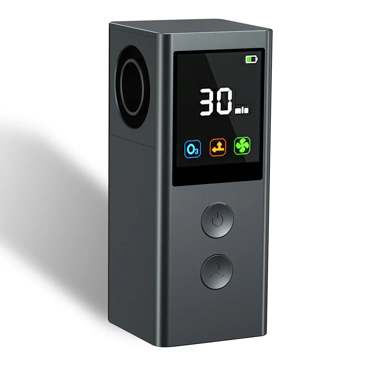 HKM-930003 Portable Mini Ozone Generator for Air Purification in Cars, Cabinets, and Refrigerators