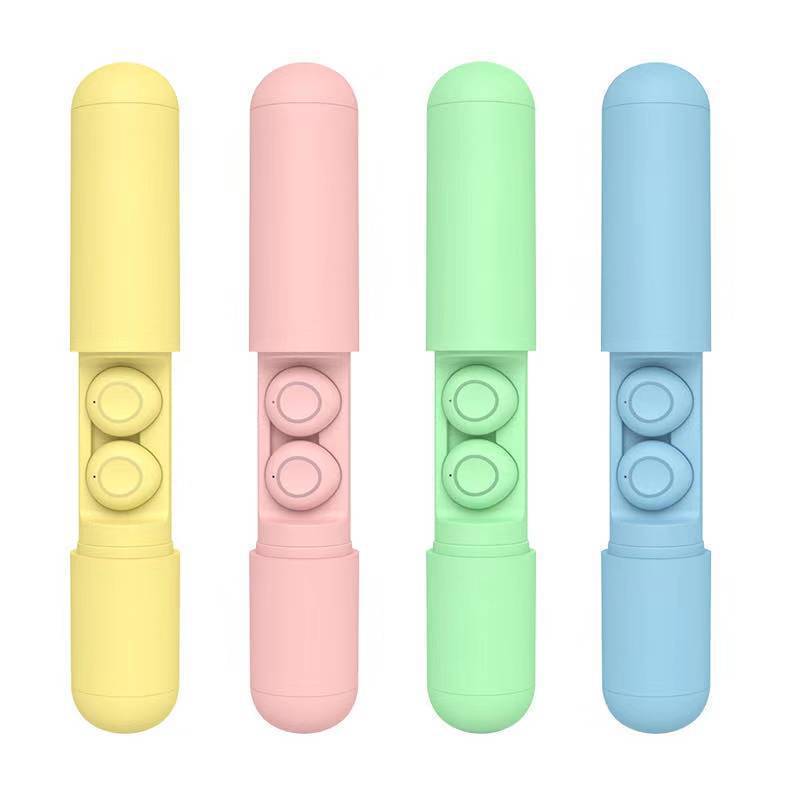 HKM-930131 True Wireless Bluetooth Headset with Copper Ring Speakers and Smart Touch Control