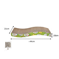 HKM-9301565 Multifunctional Corrugated Paper Cat Scratcher - Arch Bridge, S-Shaped, Wave-Shaped Styles Available