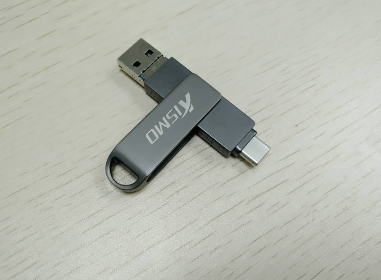HKM-930195 Dual-Use High-Speed USB Flash Drive Compatible with Apple and Android Devices