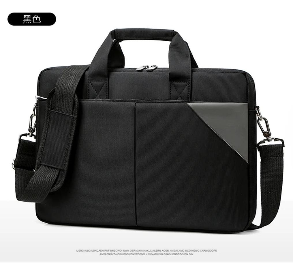 HKM-930515 Custom Logo Waterproof Laptop Briefcase Bag for School and Office – Stylish Organizer for Women and Men