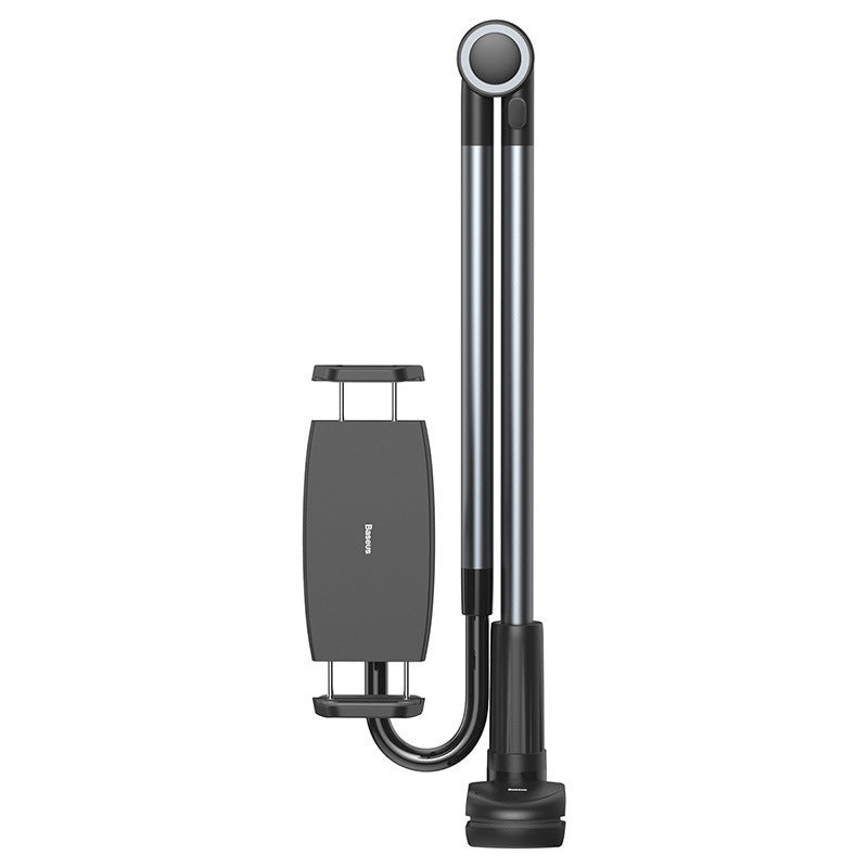 HKM-930515 Long Arm Bedside Phone Stand - Adjustable Lazy Bracket for Desk Use in Space Gray or Silver