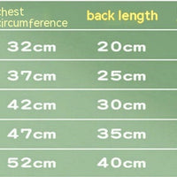 HKM-9305533 Double-Sided Velveteen Dog Clothing in Apricot and Khaki - Sizes XS to XL