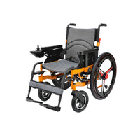 HKM-930835 250W Dual Brush Motor Portable Foldable Electric Wheelchair for Disabled Individuals