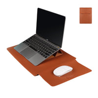 HKM-931027 Stylish Waterproof PU Leather Notebook Liner Bag - Casual & Business Use in Multiple Colors