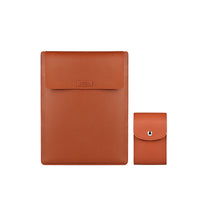 HKM-931027 Stylish Waterproof PU Leather Notebook Liner Bag - Casual & Business Use in Multiple Colors