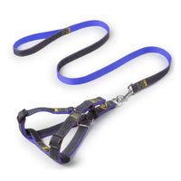 HKM-9310909 Denim Stitched Pet Leash for Cats and Small Dogs - Multiple Sizes Available