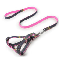 HKM-9310909 Denim Stitched Pet Leash for Cats and Small Dogs - Multiple Sizes Available