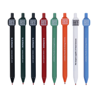 HKM-931091 Customised Plastic Writing Pens in Assorted Colours for Marketing and Office Use