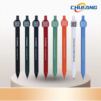 HKM-931091 Customised Plastic Writing Pens in Assorted Colours for Marketing and Office Use