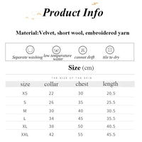 HKM-9311293 Chic High Waist Bow Skirt for Cats - Republic of China Style Dress
