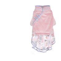 HKM-9311293 Chic High Waist Bow Skirt for Cats - Republic of China Style Dress