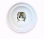 HKM-9313085 Ceramic Cat Bowl Holder with Rack ¨C Various Colors and Single/Double Bowl Options