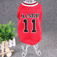 HKM-9313469 Hip Hop Pet Dog Vest Sportswear for Spring and Summer - Cotton, Available in Sizes S to XXL