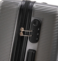 HKM-931347 3-Piece Double-Wheel Luggage Set for Outdoor Travel - Durable, Quiet, and Versatile Suitcases