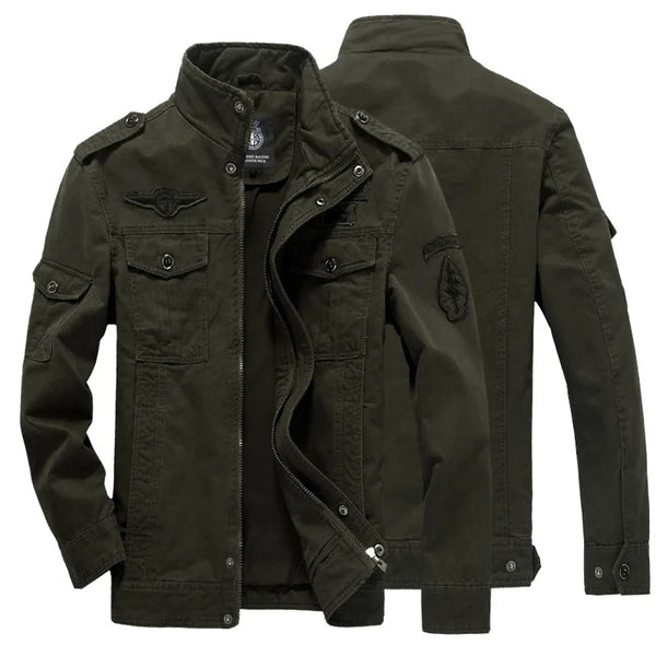 HKM-931347 Men's Winter Jacket Thick Outdoor Clothing Sports Moto Jacket With Zipper Closure Men's Coats